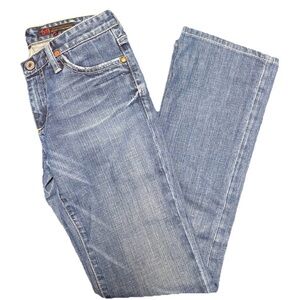 AG Adriano Goldschmied Medium Wash Jeans Premium Designer Denim Boot Cut Western